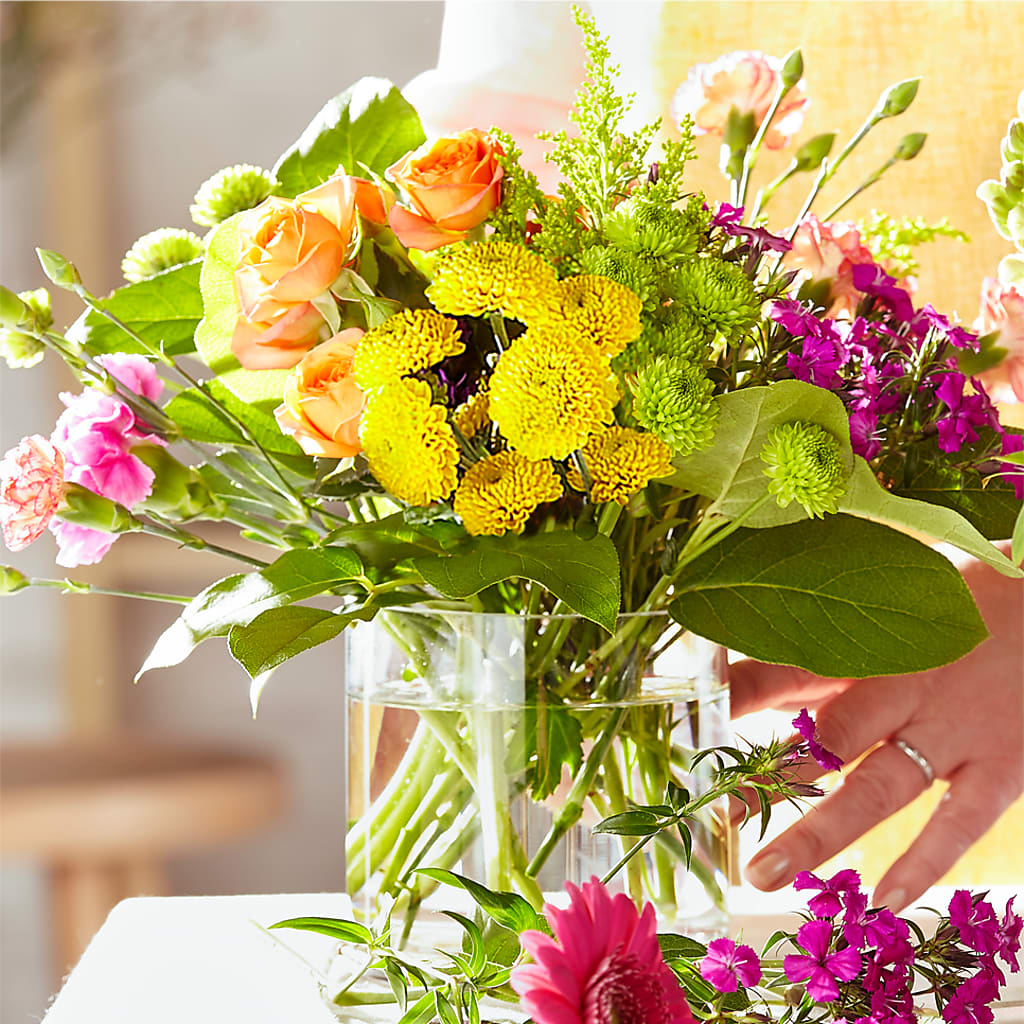 Bold & Bright – A Florist Original – Flowers By Karen Inc, Ocean Springs MS