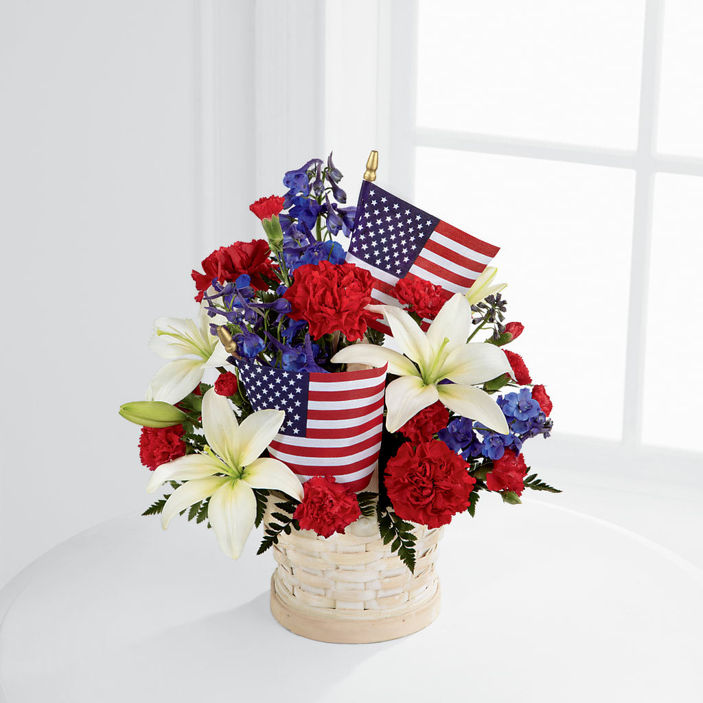 American Glory Bouquet – Flowers By Karen Inc, Ocean Springs MS
