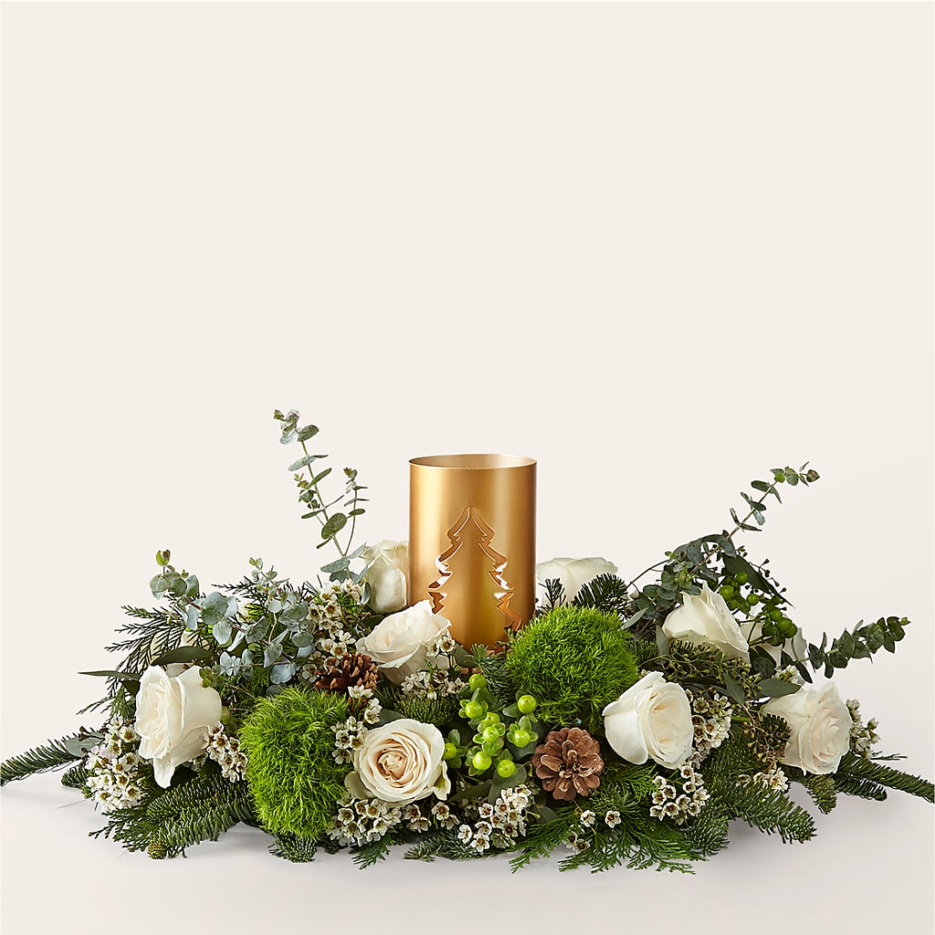 Chestnuts Roasting Centerpiece – Flowers By Karen Inc, Ocean Springs MS