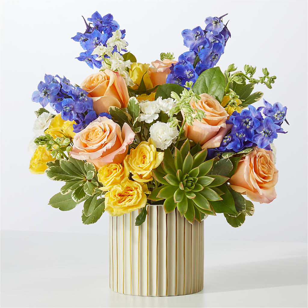 Cobalt Reverie Bouquet – Flowers By Karen Inc, Ocean Springs MS