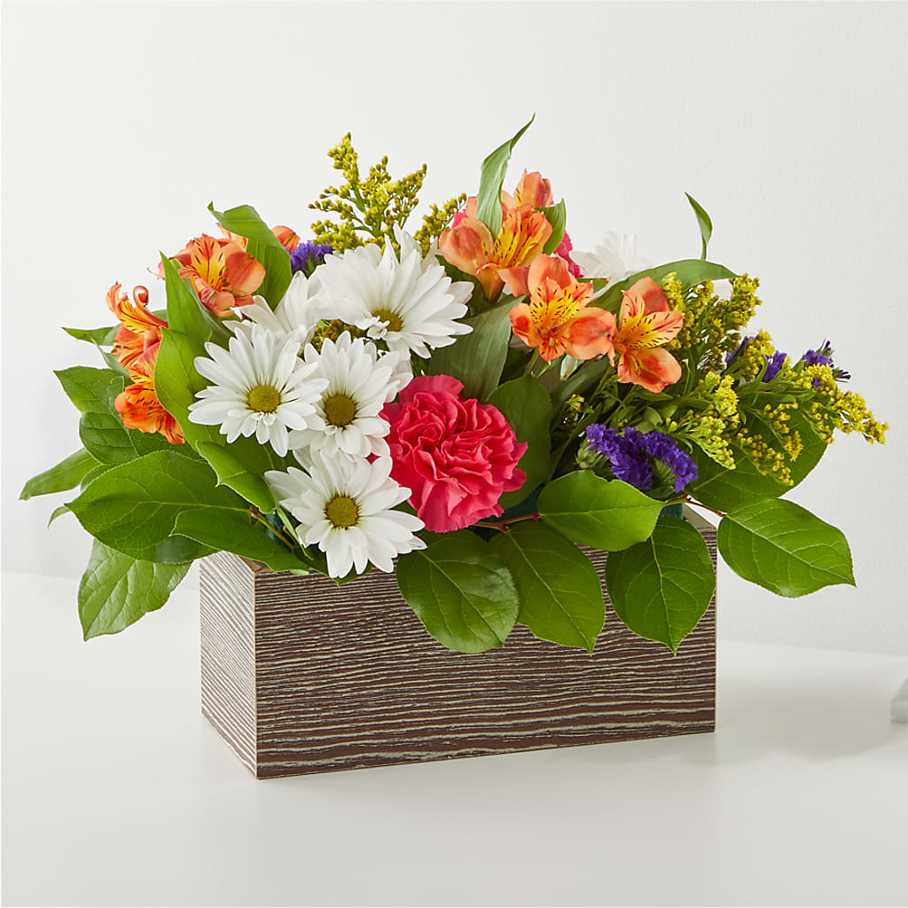 Oopsie Daisy Box Bouquet – Flowers By Karen Inc, Ocean Springs MS