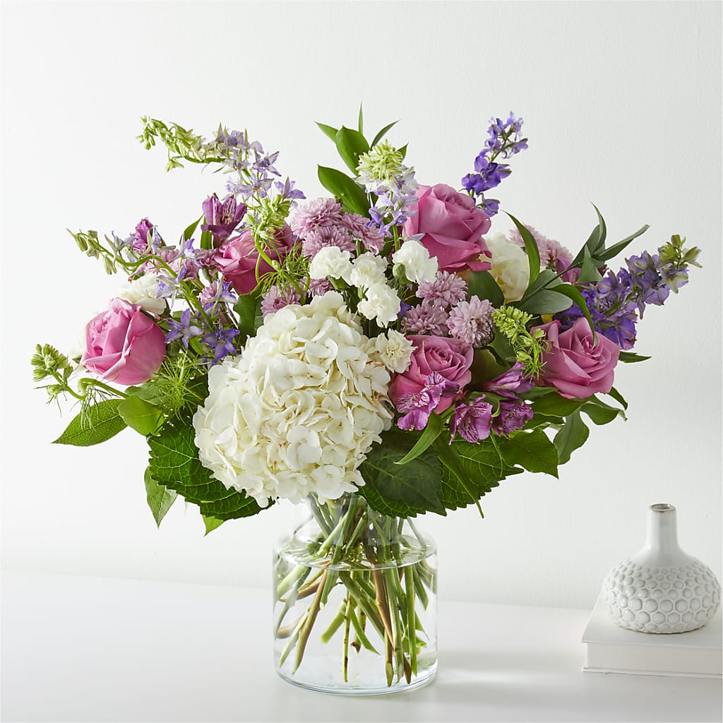 Violet Caress Bouquet – Flowers By Karen Inc, Ocean Springs MS
