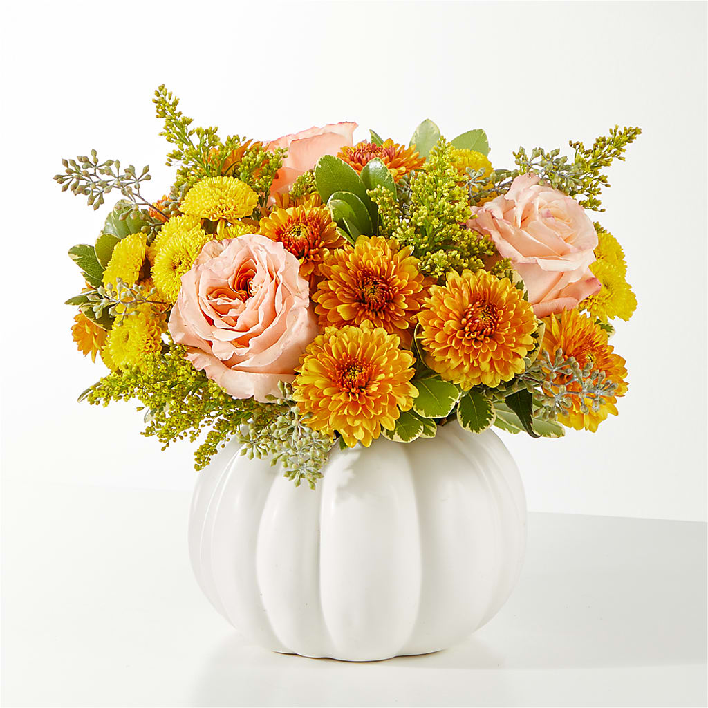 Peachy Pumpkin – Flowers By Karen Inc, Ocean Springs MS