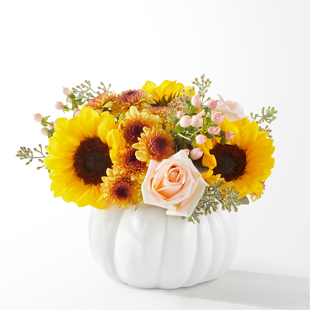 Pumpkin to Talk About Bouquet – Flowers By Karen Inc, Ocean Springs MS