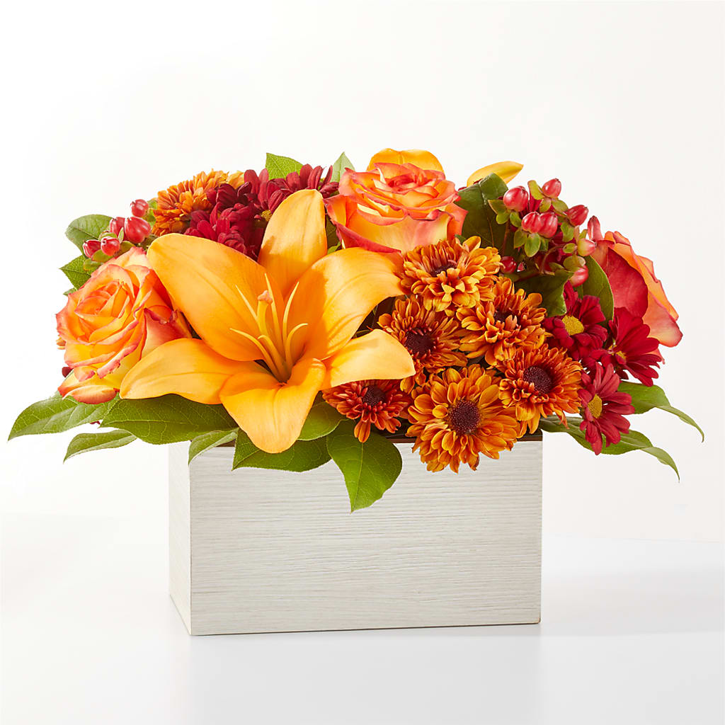 Backyard Bonfire Bouquet – Flowers By Karen Inc, Ocean Springs MS