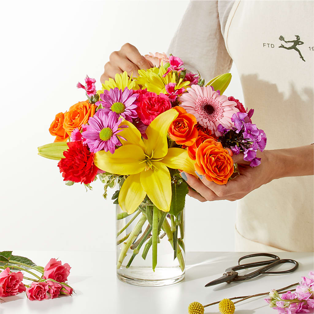 Cue the Confetti - A Florist Original – Flowers By Karen Inc, Ocean Springs MS