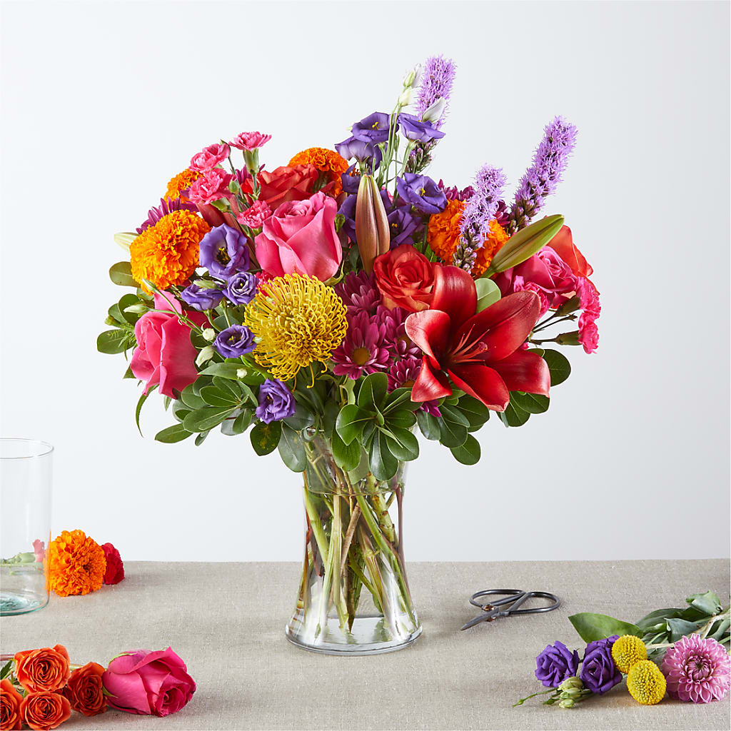 Feast of Color – A Florist Original – Flowers By Karen Inc, Ocean Springs MS