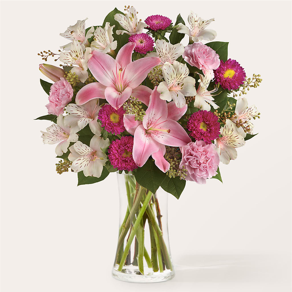Feeling Fuchsia Bouquet – Flowers By Karen Inc, Ocean Springs MS