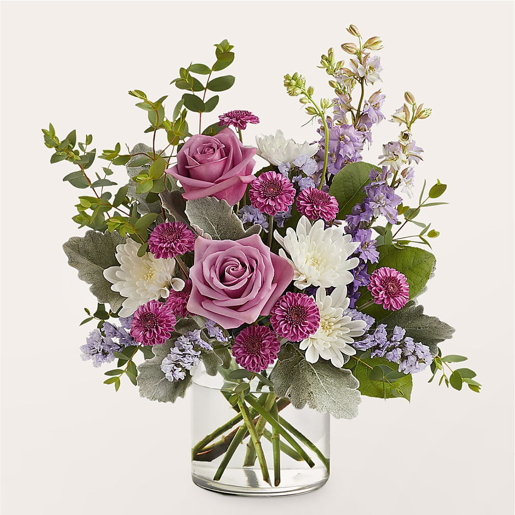 Violet Frost Bouquet – Flowers By Karen Inc, Ocean Springs MS