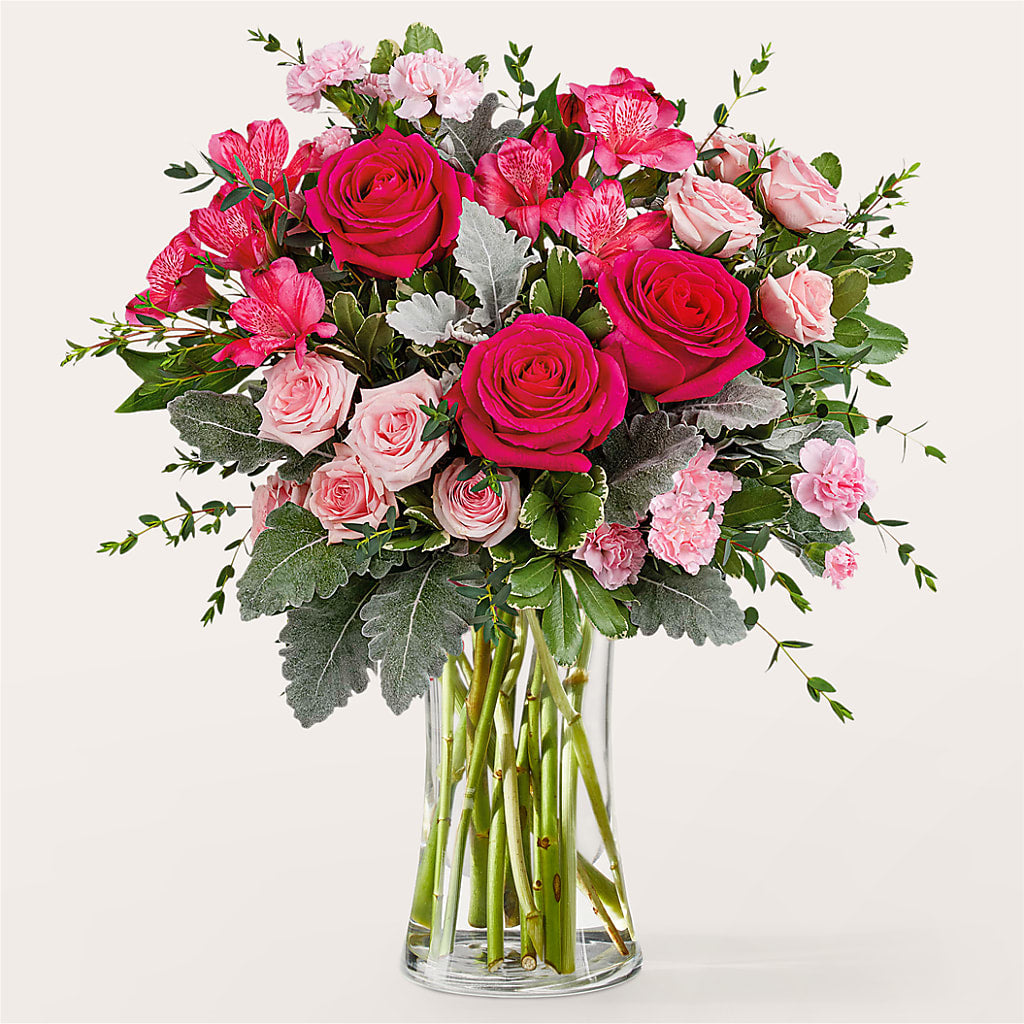 Tickled Pink Bouquet – Flowers By Karen Inc, Ocean Springs MS
