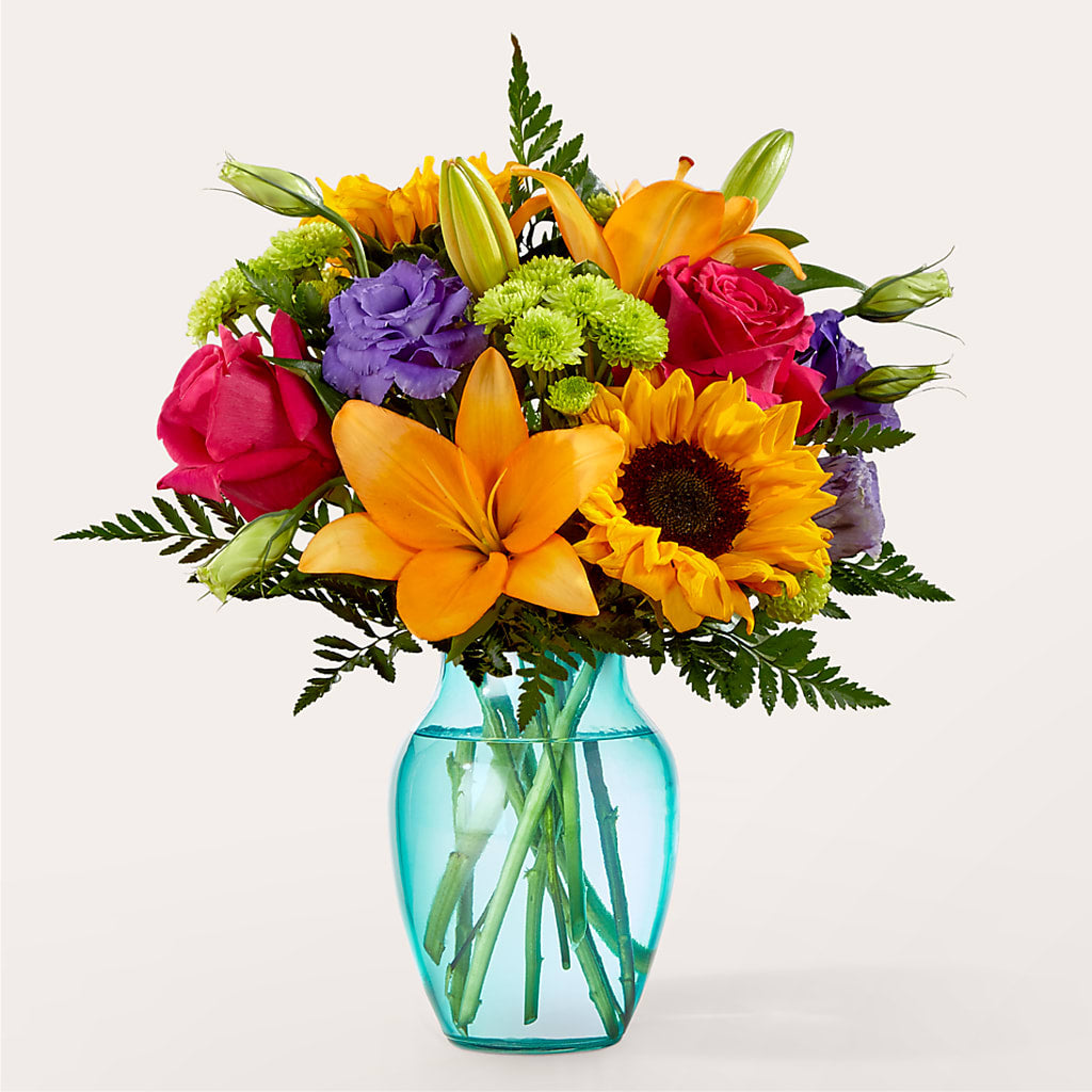 Double Rainbow Bouquet – Flowers By Karen Inc, Ocean Springs MS