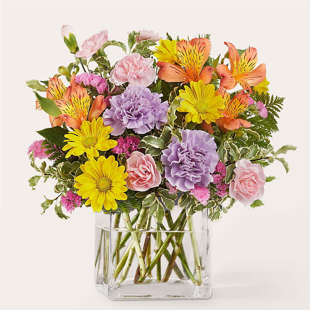 Shades of Happiness Bouquet – Flowers By Karen Inc, Ocean Springs MS