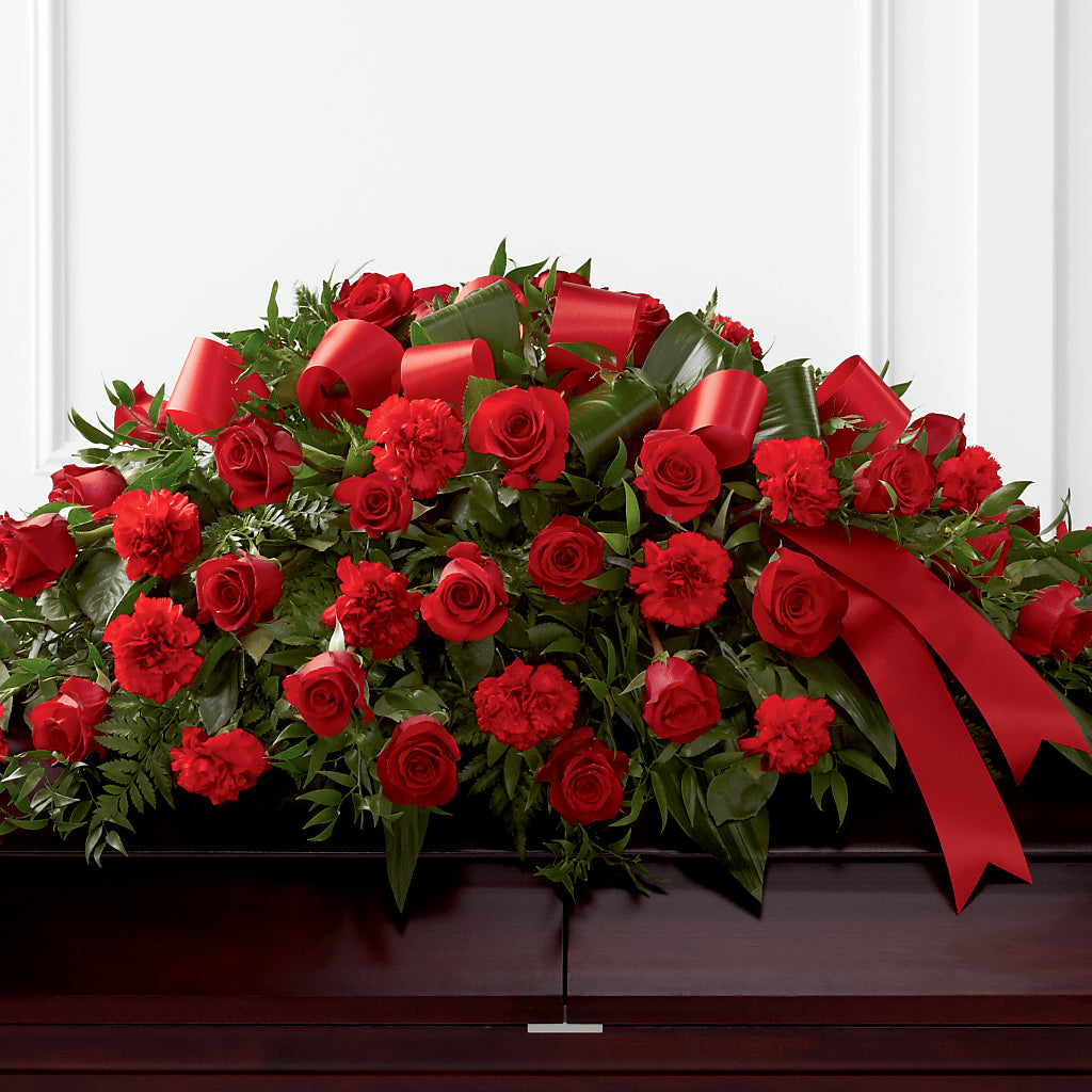 Tribute of Life Casket Spray – Flowers By Karen Inc, Ocean Springs MS