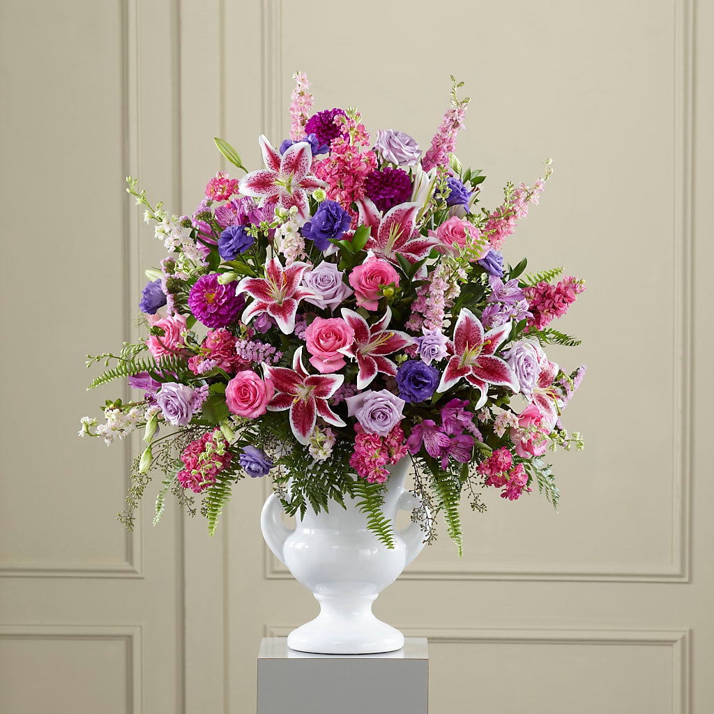 Peaceful Tribute Arrangement – Flowers By Karen Inc, Ocean Springs MS