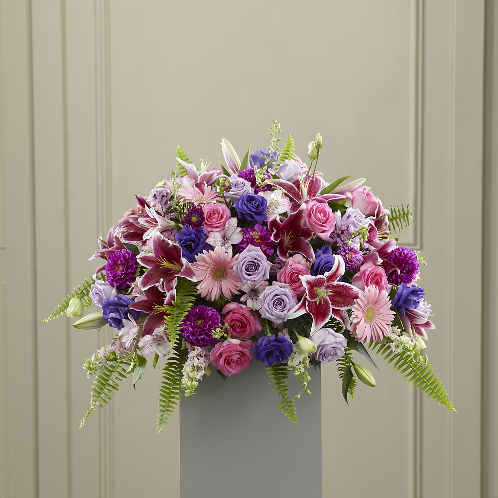 Fare Thee Well Pedestal – Flowers By Karen Inc, Ocean Springs MS