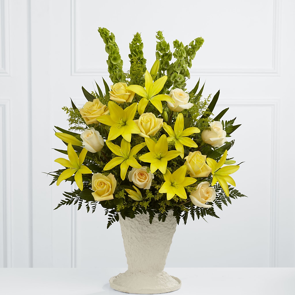 Golden Memories Arrangement – Flowers By Karen Inc, Ocean Springs MS
