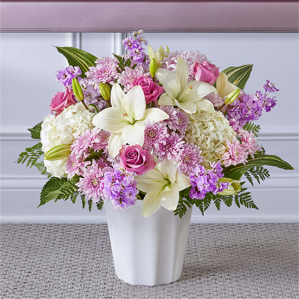 Heaven Sent Floor Basket – Flowers By Karen Inc, Ocean Springs MS