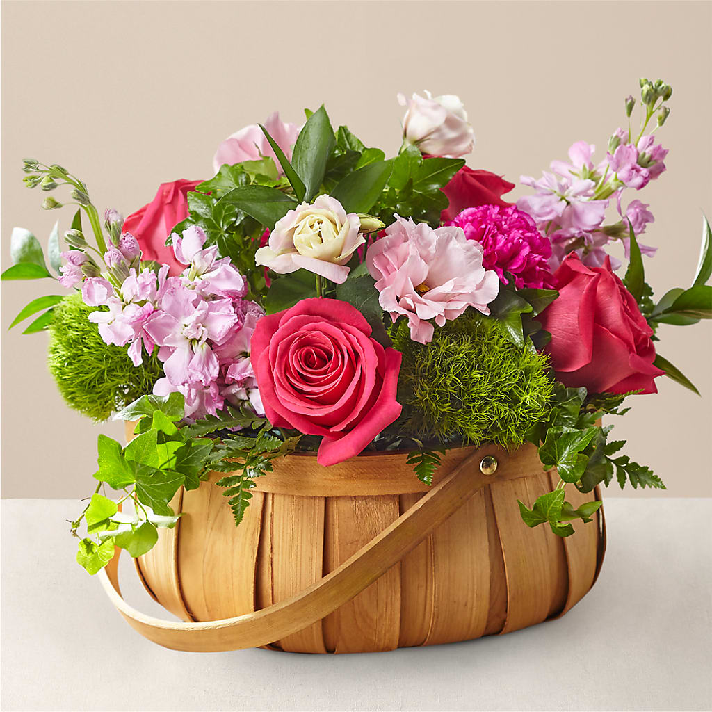 Radiance in Bloom Basket – Flowers By Karen Inc, Ocean Springs MS