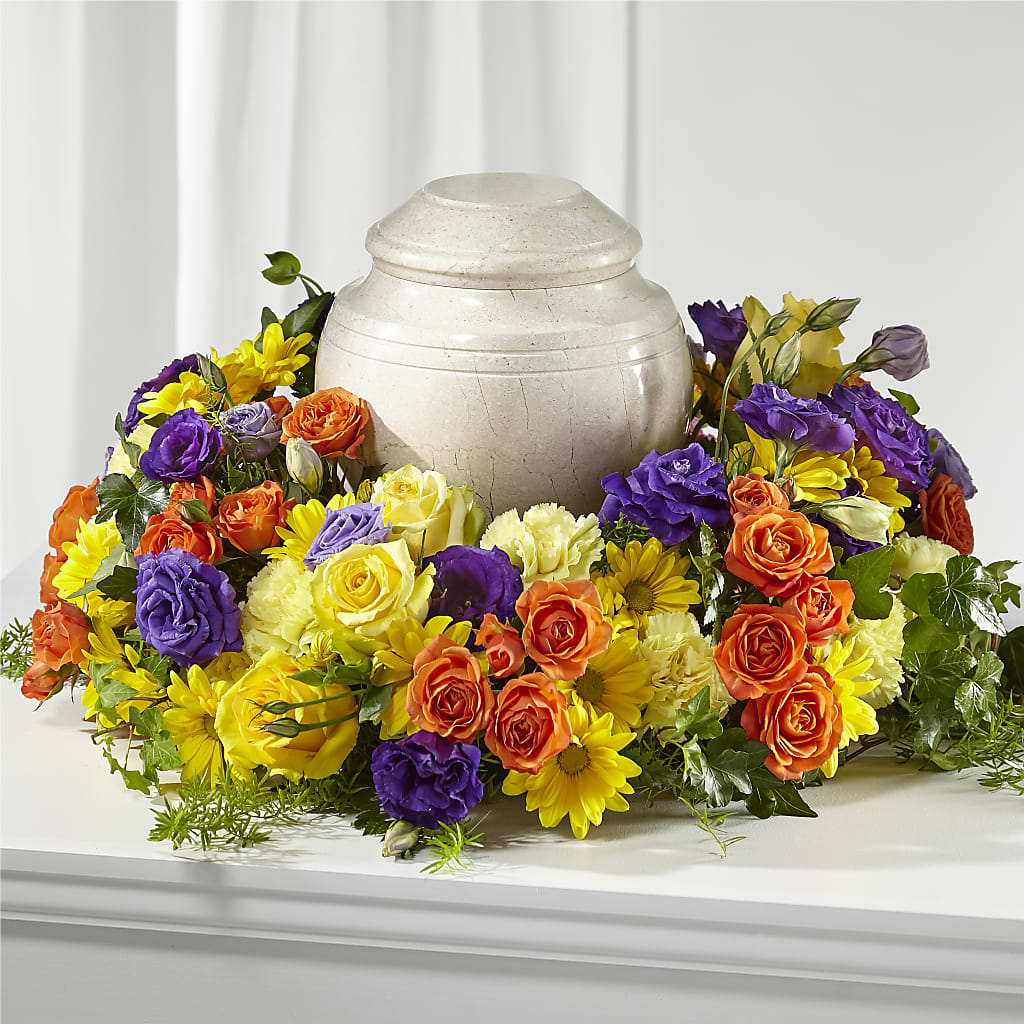Blossoms of Remembrance Cremation Adornment – Flowers By Karen Inc, Ocean Springs MS