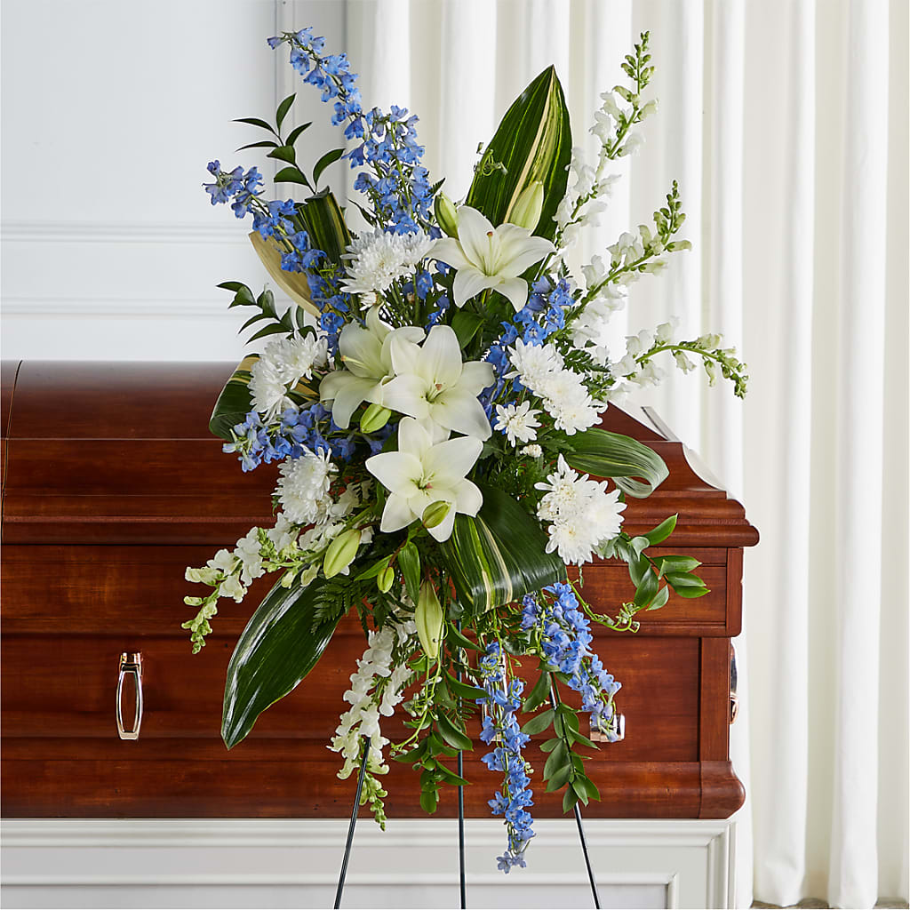 Eternal Impressions Standing Spray – Flowers By Karen Inc, Ocean Springs MS