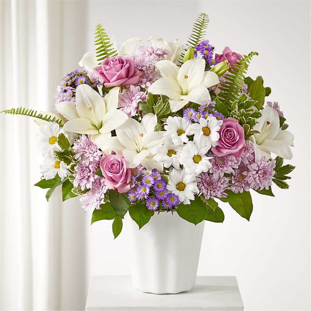 Warmest Thoughts Tabletop Basket – Flowers By Karen Inc, Ocean Springs MS