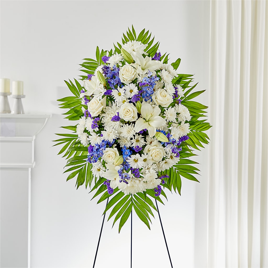 At Rest Standing Spray – Flowers By Karen Inc, Ocean Springs MS