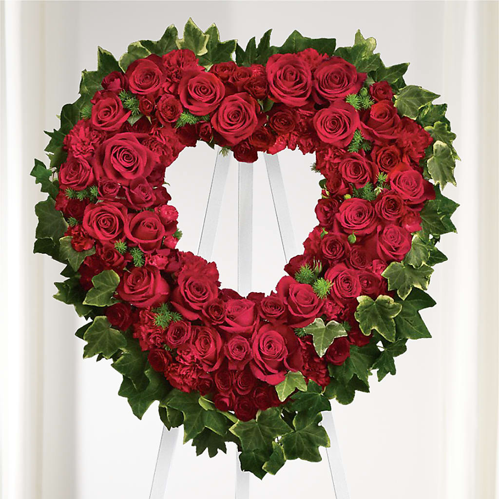 Wholehearted Standing Spray – Flowers By Karen Inc, Ocean Springs MS