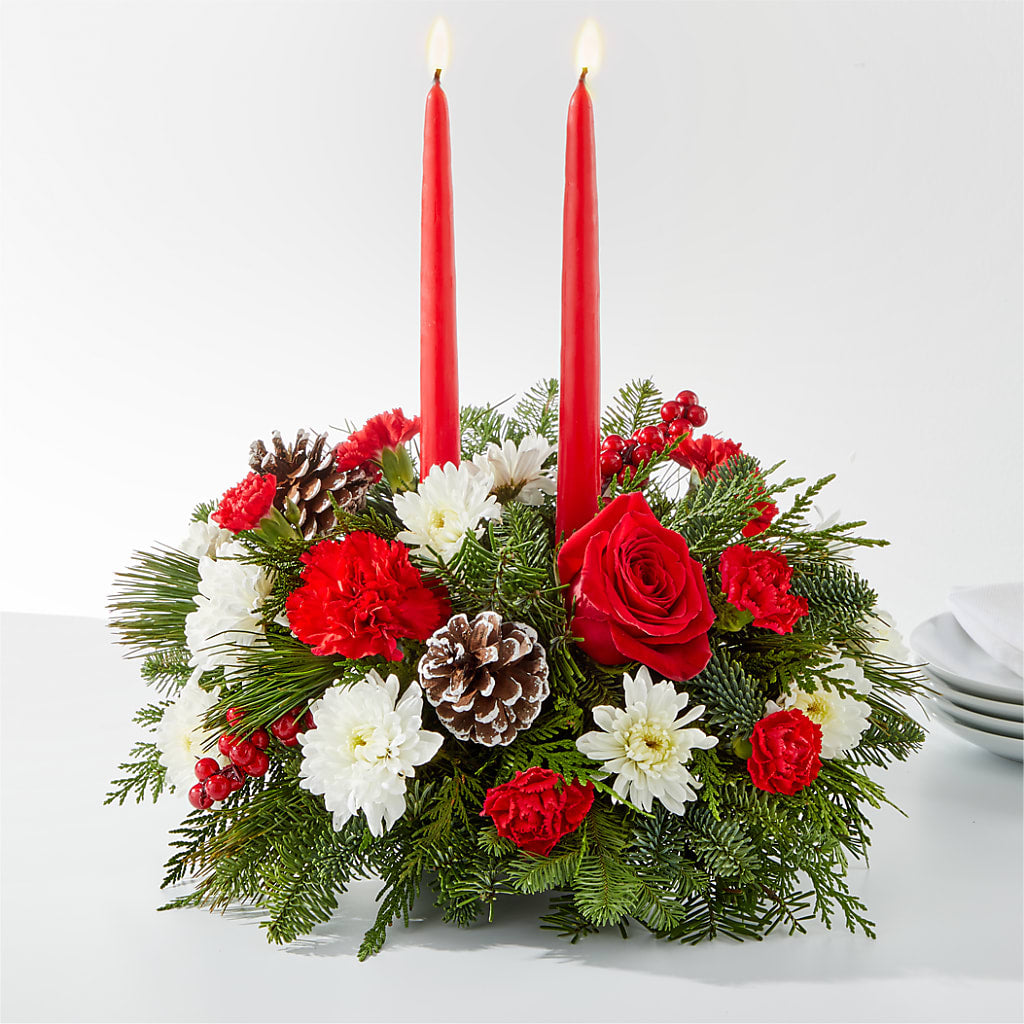 Holiday Soiree Centerpiece – Flowers By Karen Inc, Ocean Springs MS
