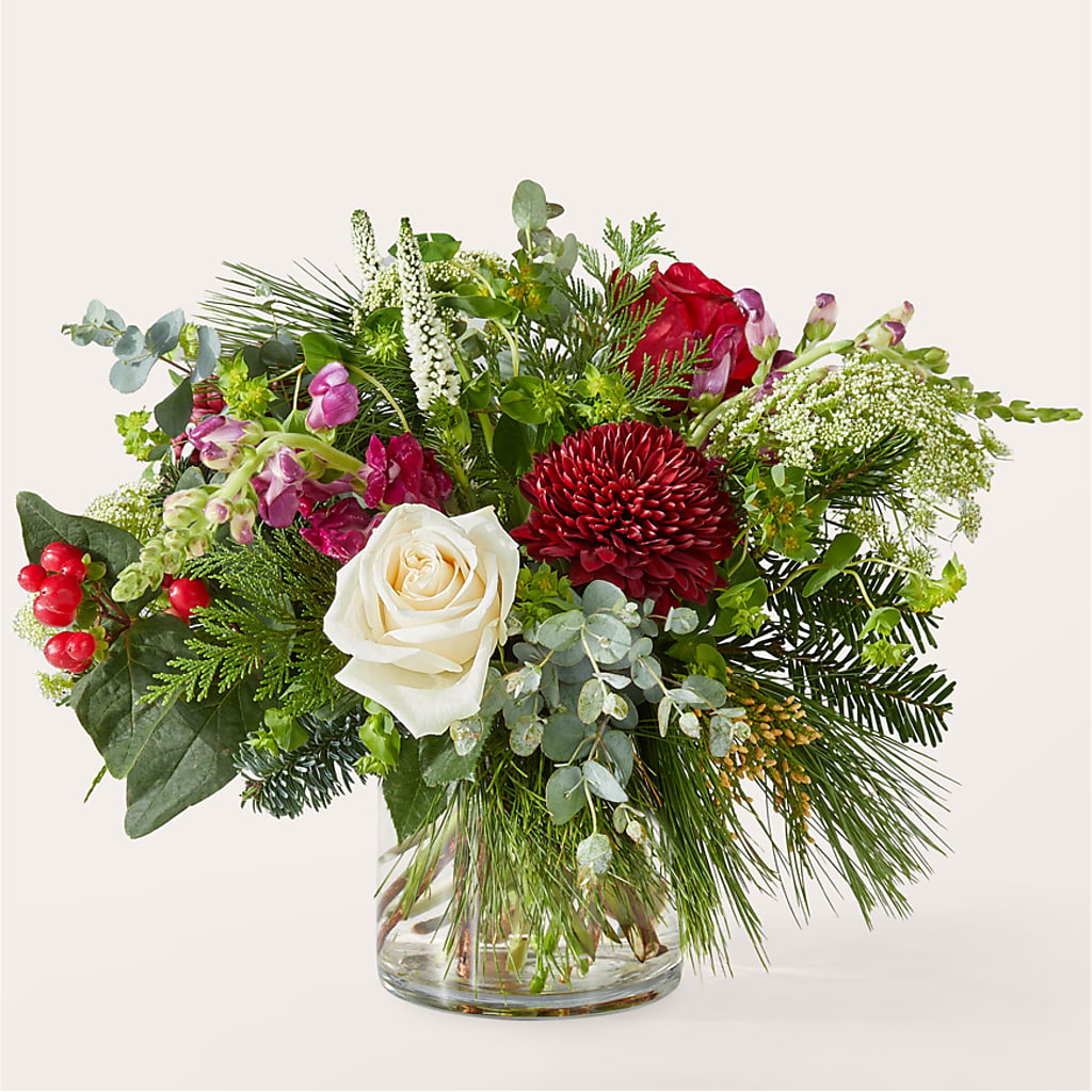 Cranberry Fizz Bouquet – Flowers By Karen Inc, Ocean Springs MS