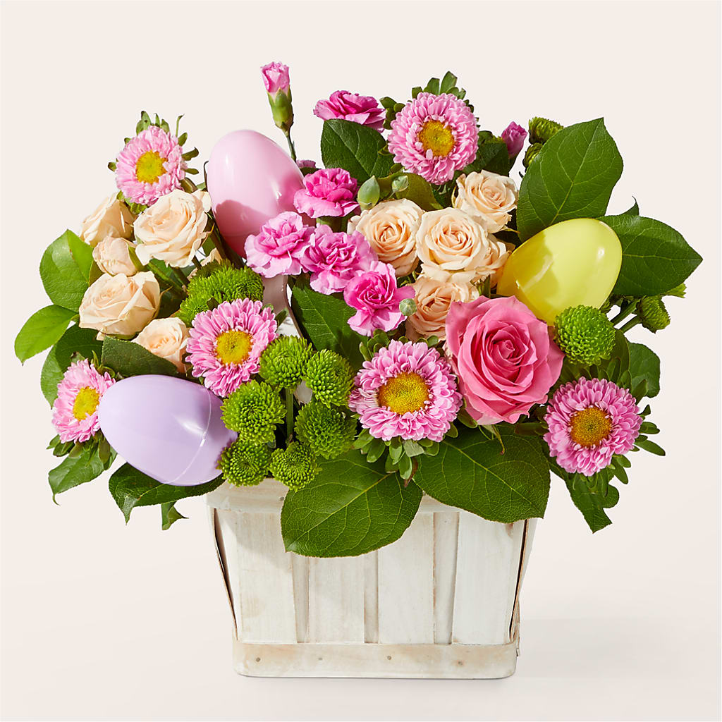 Get Eggcited Basket – Flowers By Karen Inc, Ocean Springs MS