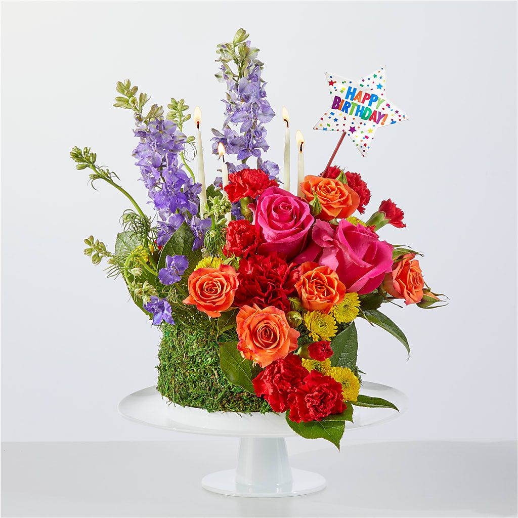 Best Year Yet Floral Cake – Flowers By Karen Inc, Ocean Springs MS