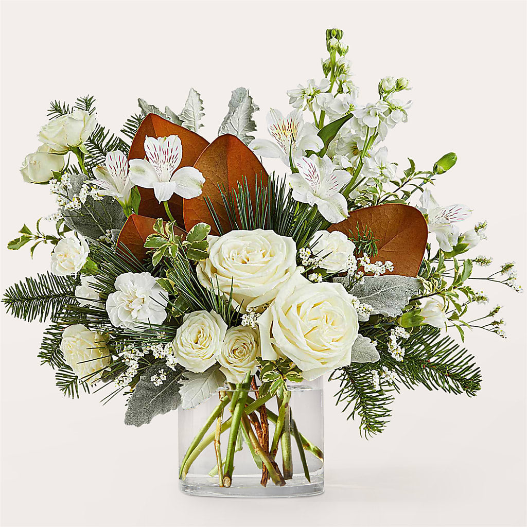 Fresh Snowfall Bouquet – Flowers By Karen Inc, Ocean Springs MS