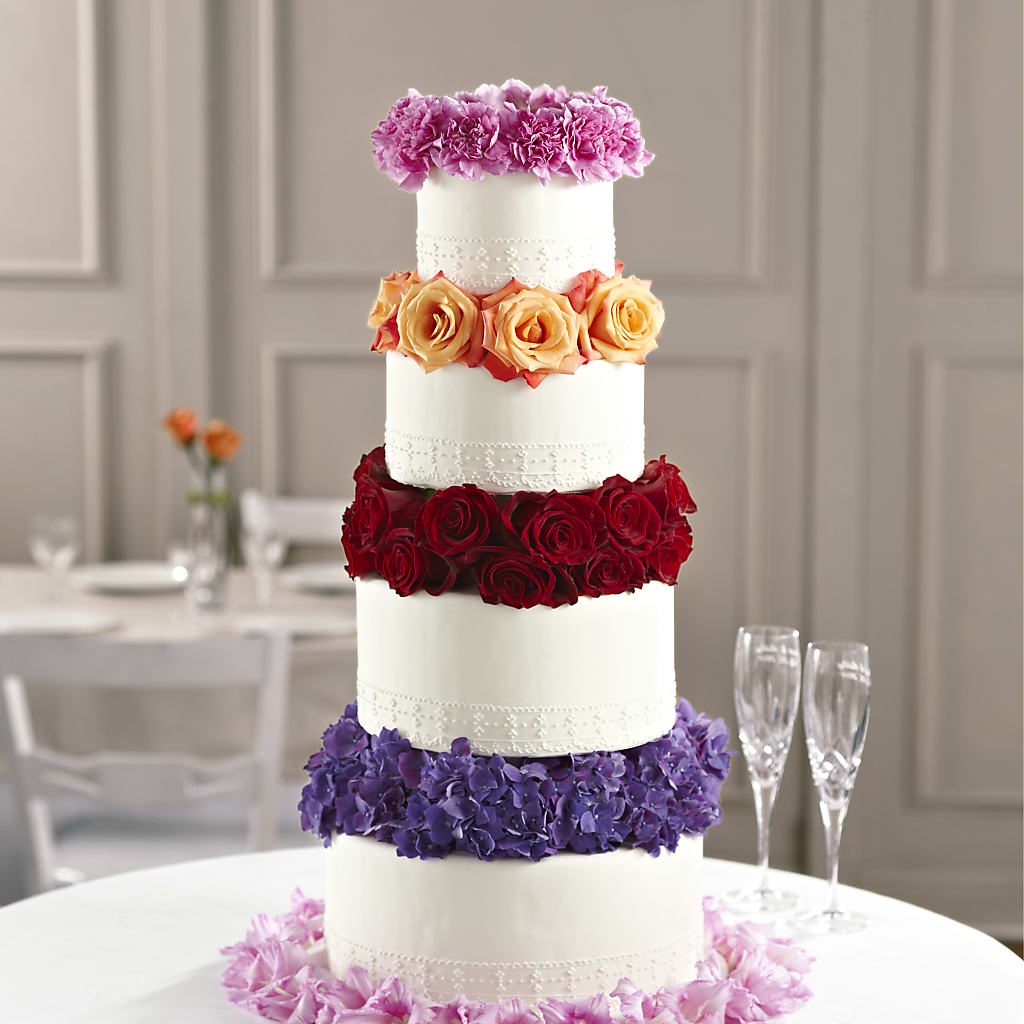 Infinite Love Cake Décor – Flowers By Karen Inc, Ocean Springs MS