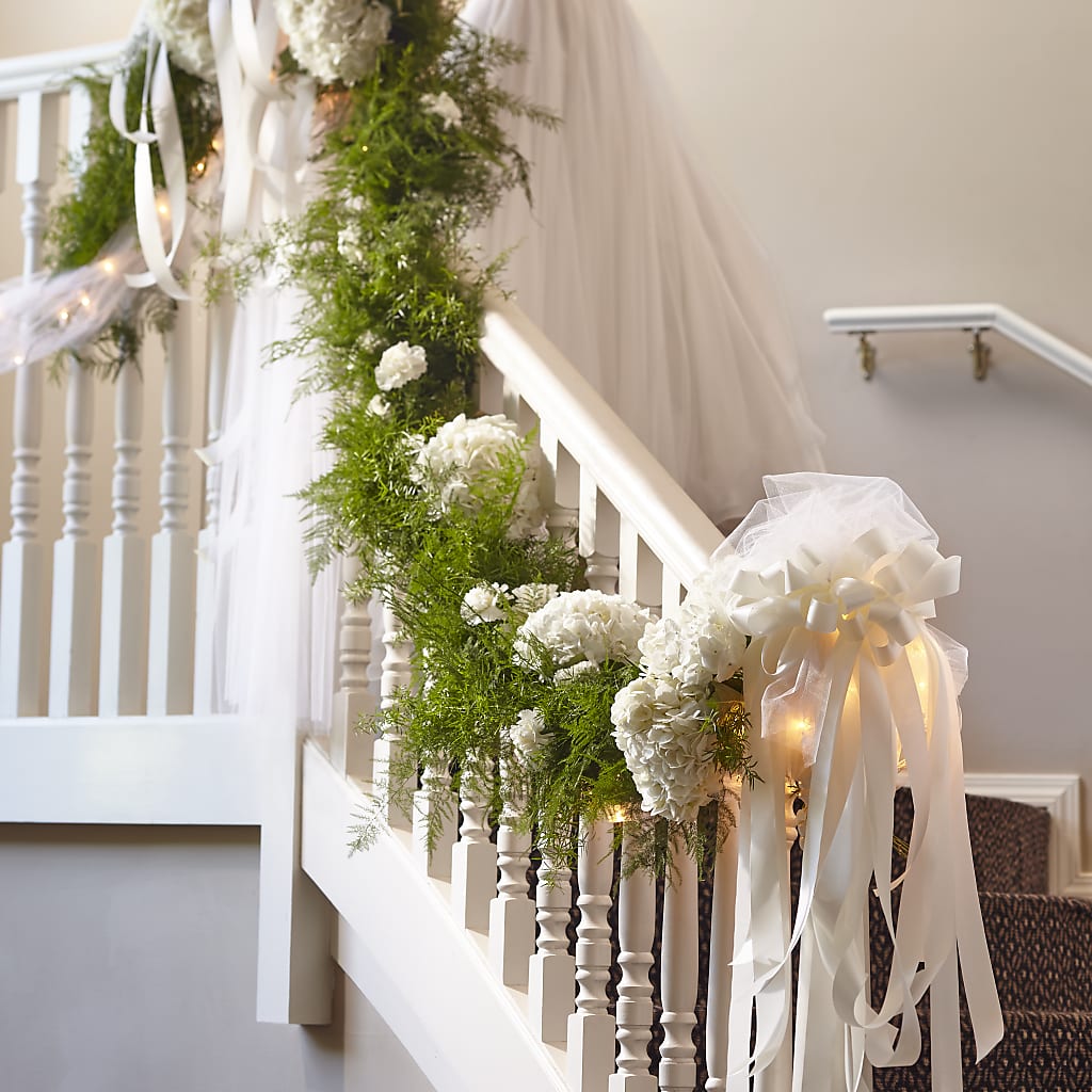Champagne Dreams Garland – Flowers By Karen Inc, Ocean Springs MS