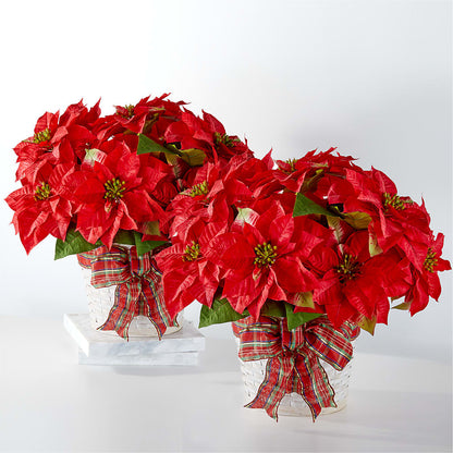 Happiest Holidays Poinsettia Bundle –  Flowers By Karen Inc, Ocean Springs MS