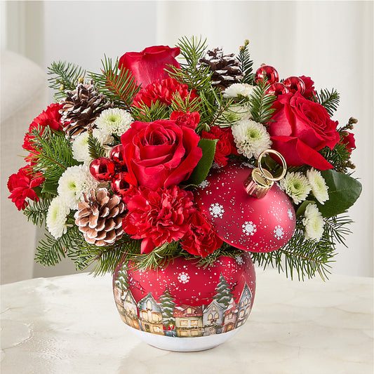 Christmas Carols Ornament –  Flowers By Karen Inc, Ocean Springs MS
