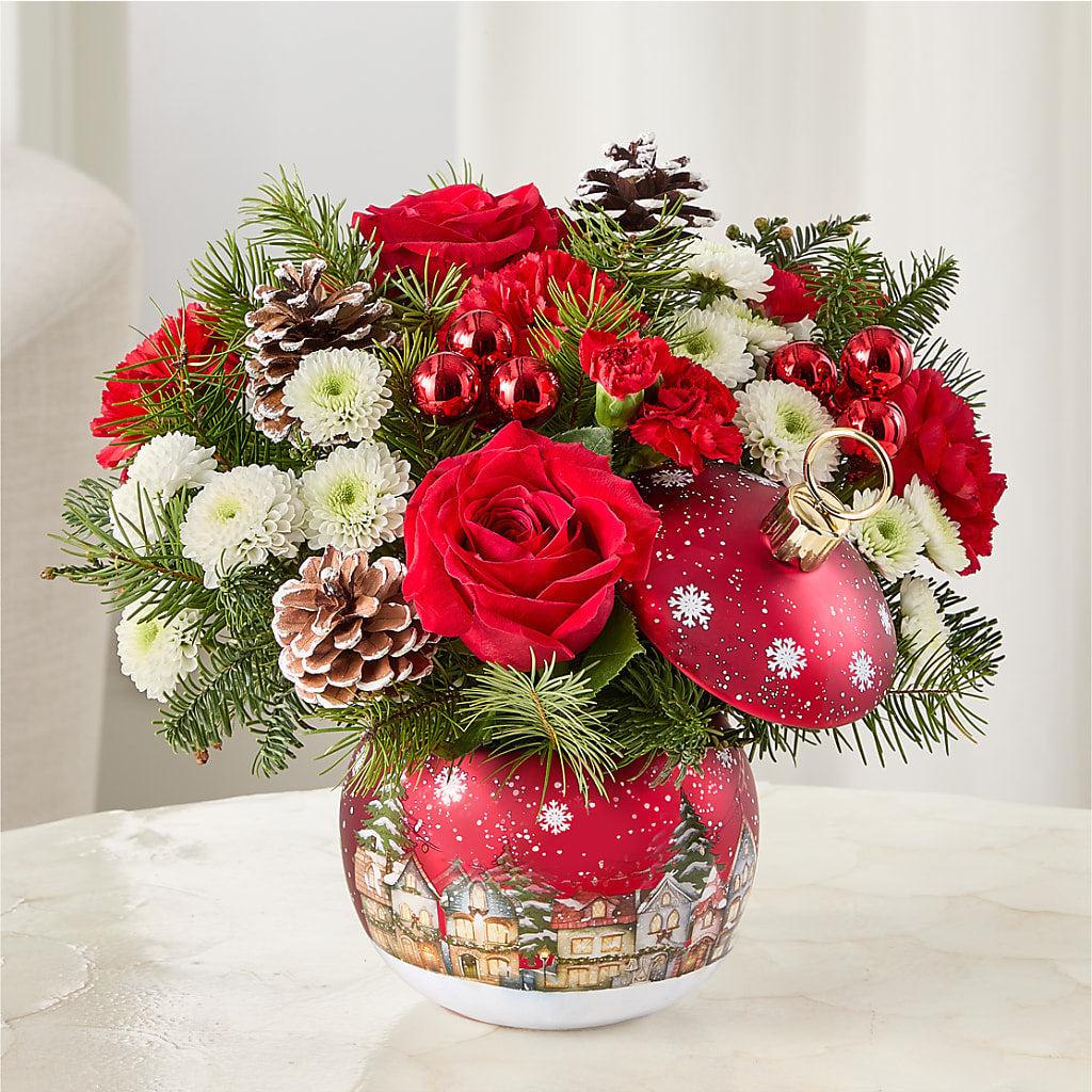 Christmas Carols Ornament –  Flowers By Karen Inc, Ocean Springs MS