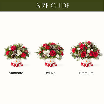 Jolly Snowman Bouquet –  Flowers By Karen Inc, Ocean Springs MS