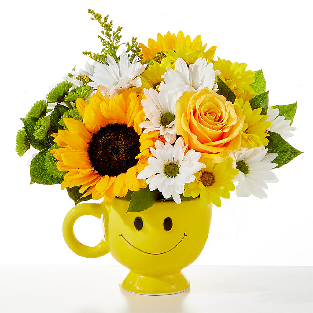 Be Happy Bouquet –  Flowers By Karen Inc, Ocean Springs MS