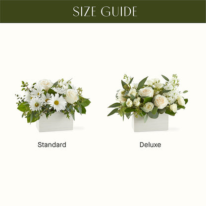 Fresh Linen Box Bouquet –  Flowers By Karen Inc, Ocean Springs MS