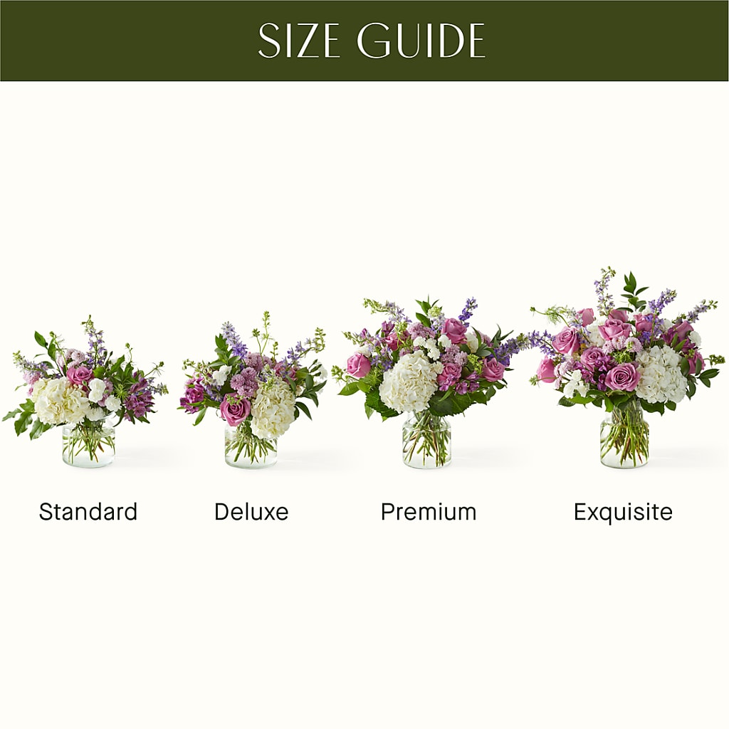 Violet Caress Bouquet –  Flowers By Karen Inc, Ocean Springs MS