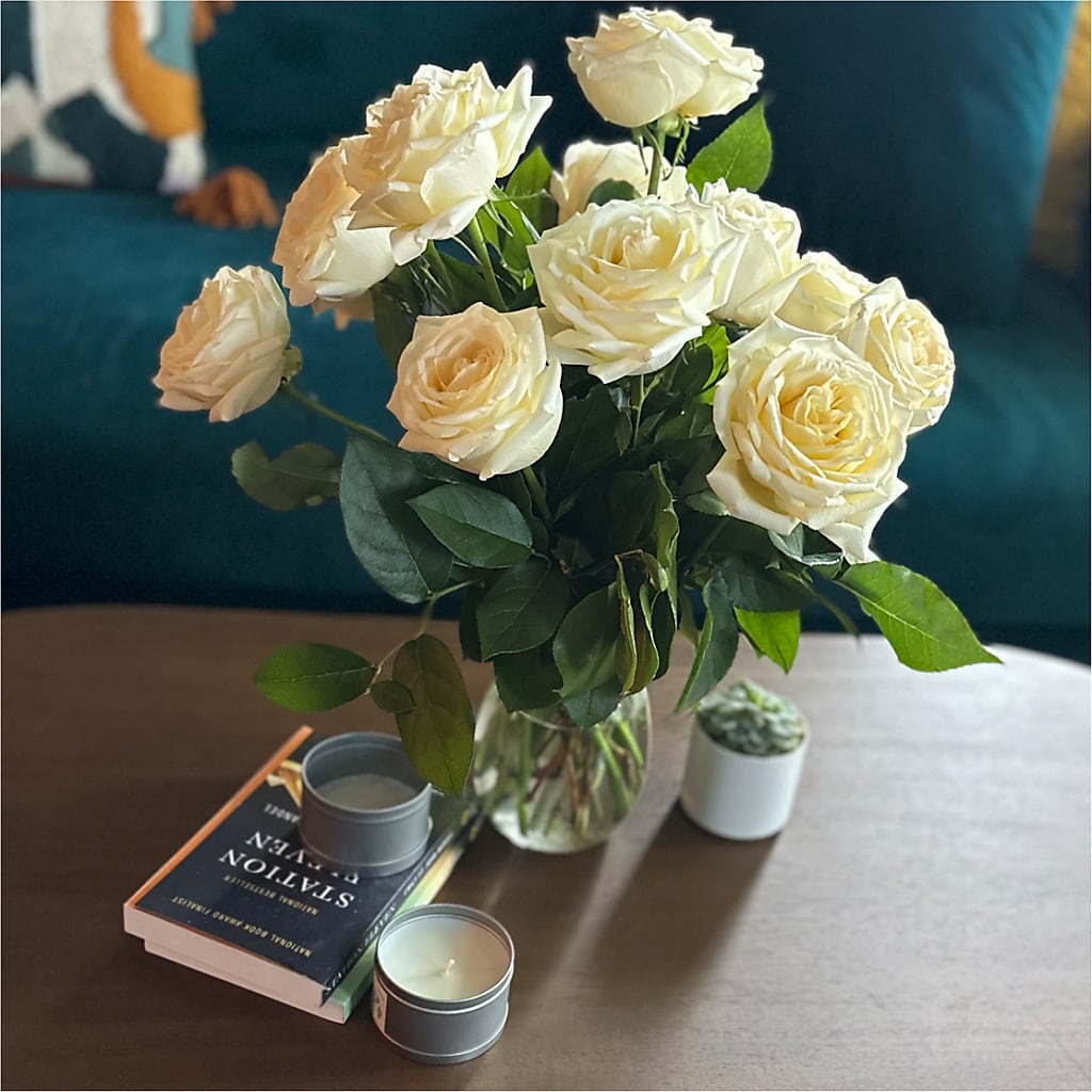 Long Stem Yellow Rose Bouquet –  Flowers By Karen Inc, Ocean Springs MS