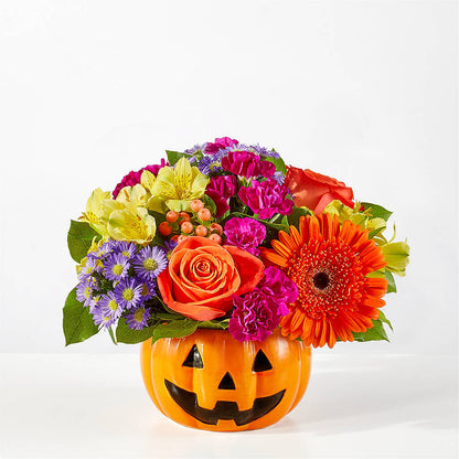 Tricks & Treats Pumpkin –  Flowers By Karen Inc, Ocean Springs MS