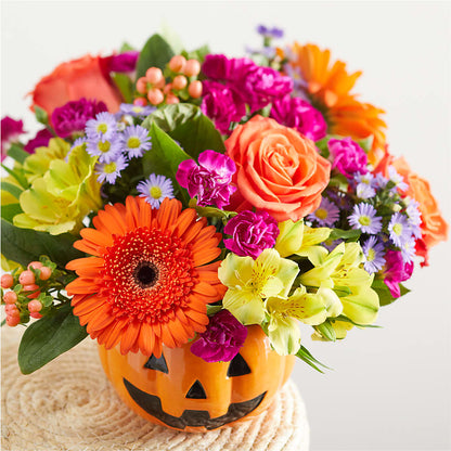 Tricks & Treats Pumpkin –  Flowers By Karen Inc, Ocean Springs MS