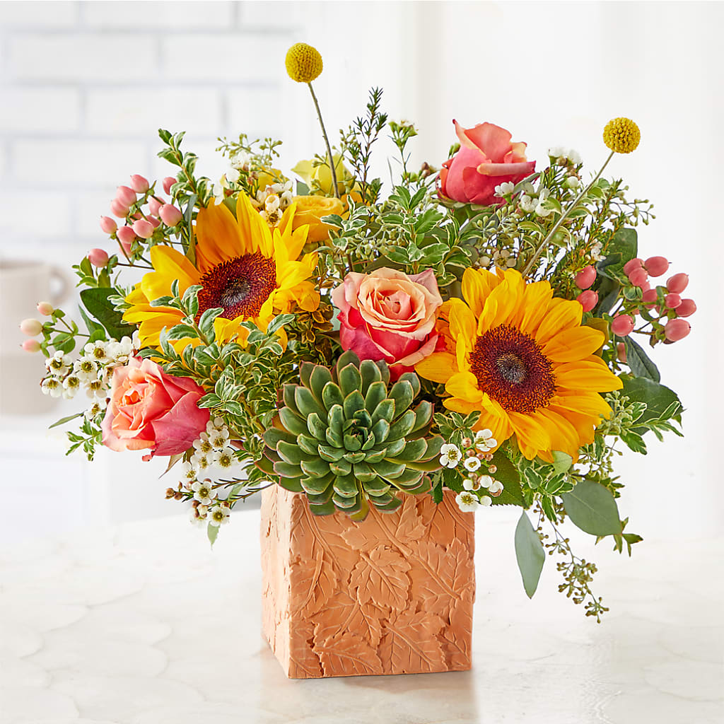 Sunflower Season Bouquet –  Flowers By Karen Inc, Ocean Springs MS