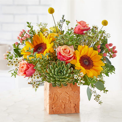 Sunflower Season Bouquet –  Flowers By Karen Inc, Ocean Springs MS