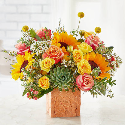 Sunflower Season Bouquet –  Flowers By Karen Inc, Ocean Springs MS