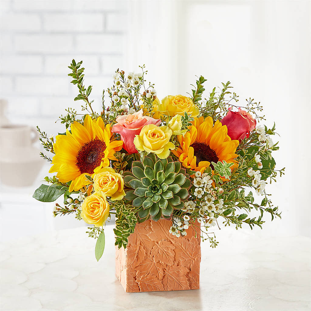 Sunflower Season Bouquet –  Flowers By Karen Inc, Ocean Springs MS