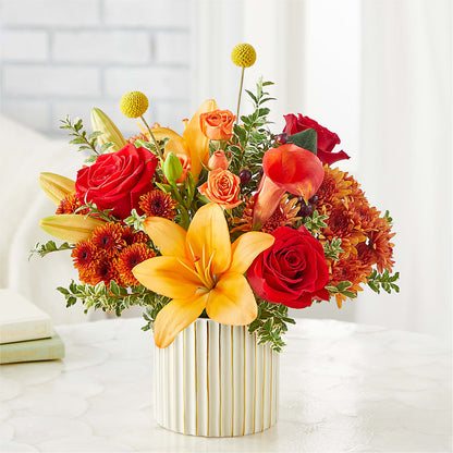 Scarlet Skies Bouquet –  Flowers By Karen Inc, Ocean Springs MS