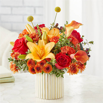Scarlet Skies Bouquet –  Flowers By Karen Inc, Ocean Springs MS